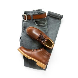 men-s-clothing-set-with-brown-boots-belt-gray-jeans-isolated men-s-clothing-set-with-brown-boots-belt-gray-jeans-isolated